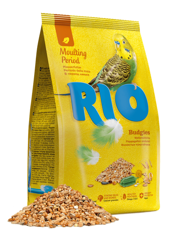 RIO Budgies Moulting Period 500 гр