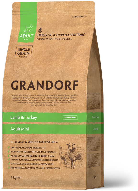 Adult Mini Lamb & Turkey 3 кг