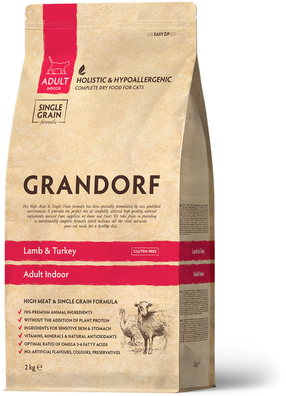 Adult Indoor Lamb & Turkey 400 гр