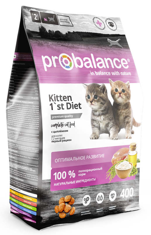 1`st Diet Kitten 400 гр