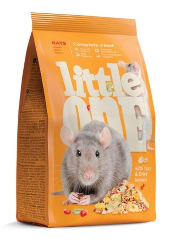 Little One Корм полноценный д/крыс 400 гр