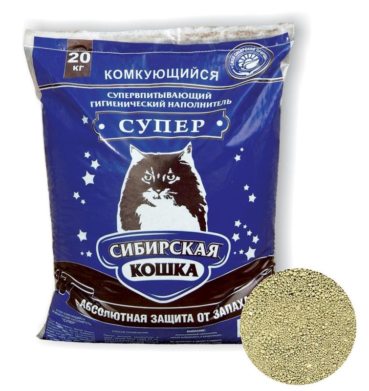 Наполнитель комкующийся Супер 5 л