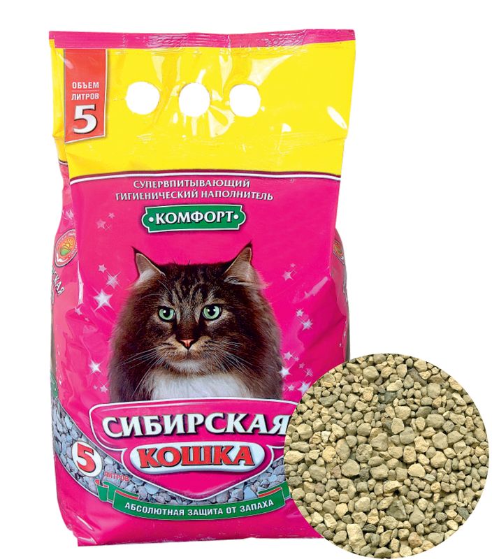 Впитывающий наполнитель Комфорт 5 л